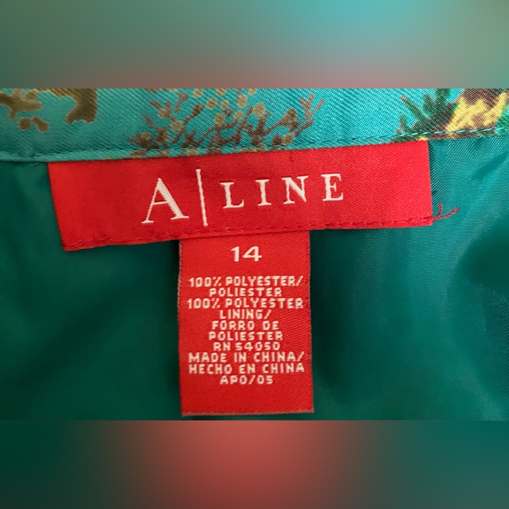 A-LINE .. WOMENS Elegant Floral Lace Trim Embroidered Skirt - Picture 3 of 12